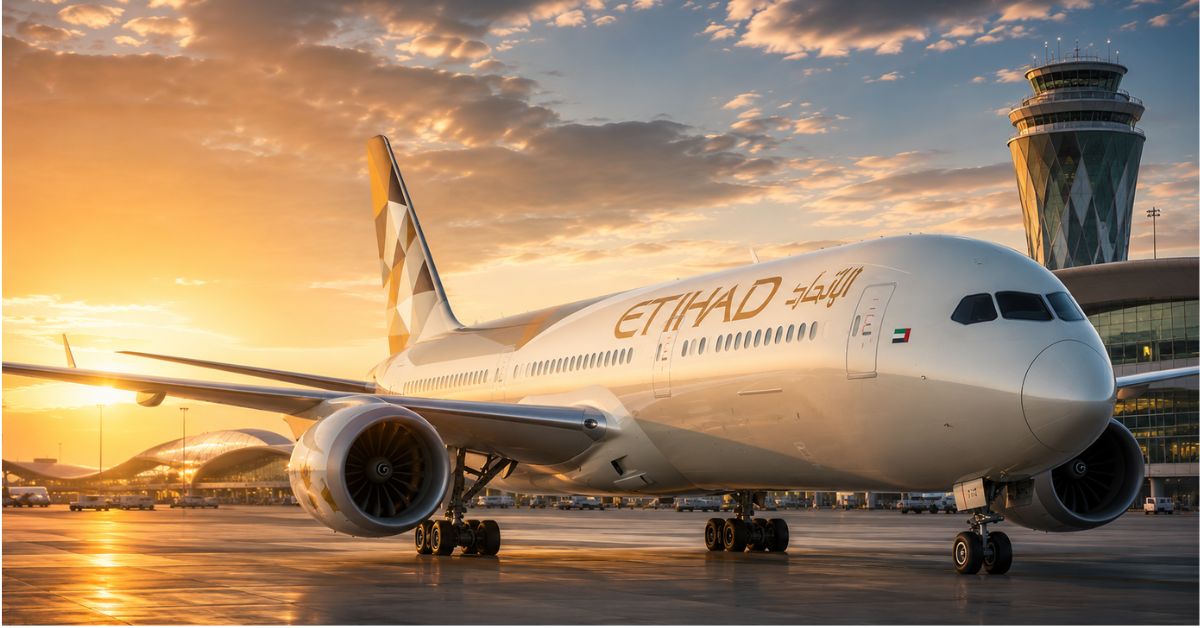 What is Etihad Airways' policy for missed flights?
